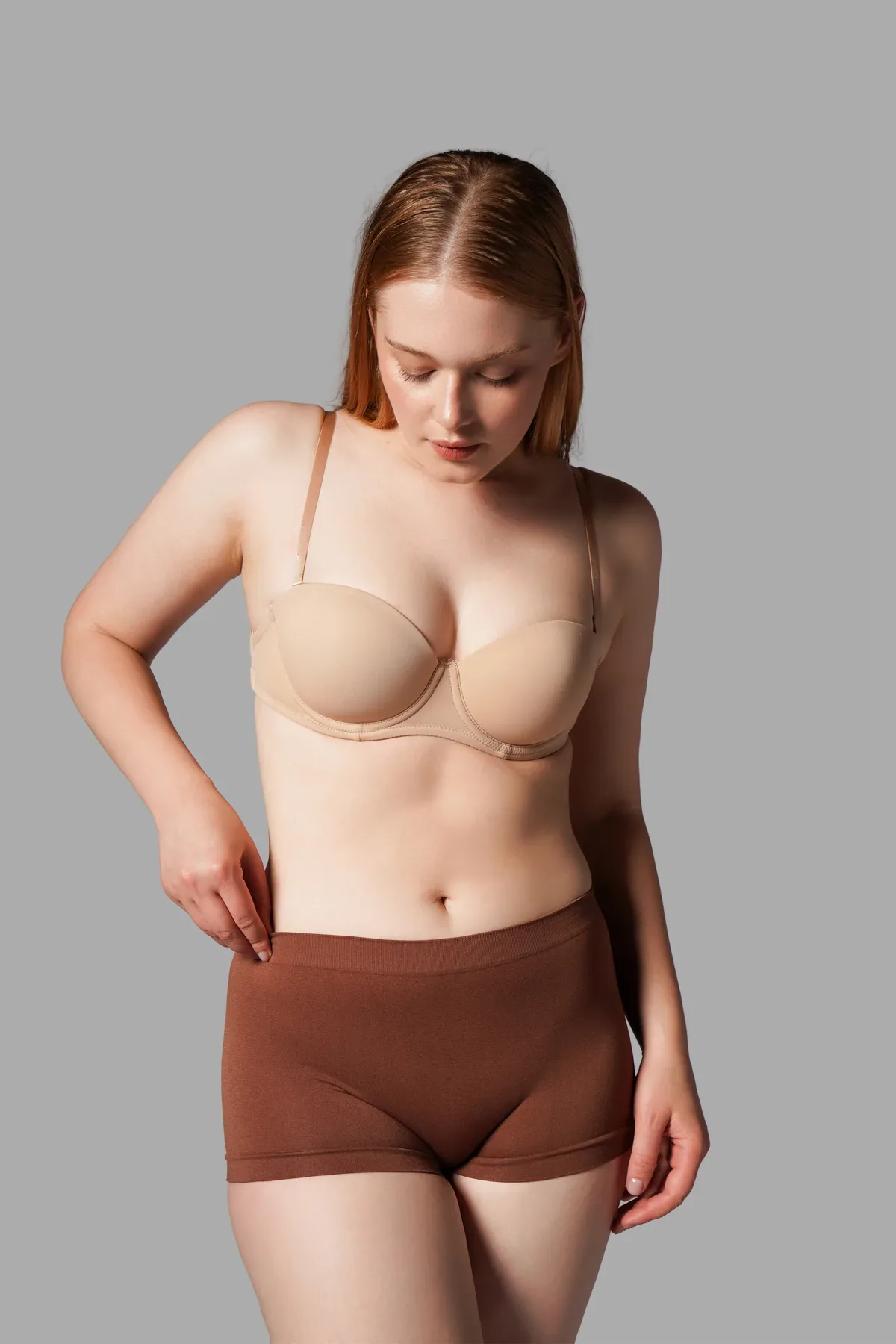 KADIN BOXER Toparlayıcı İz Yapmayan Seamless Örme BOXER 2001