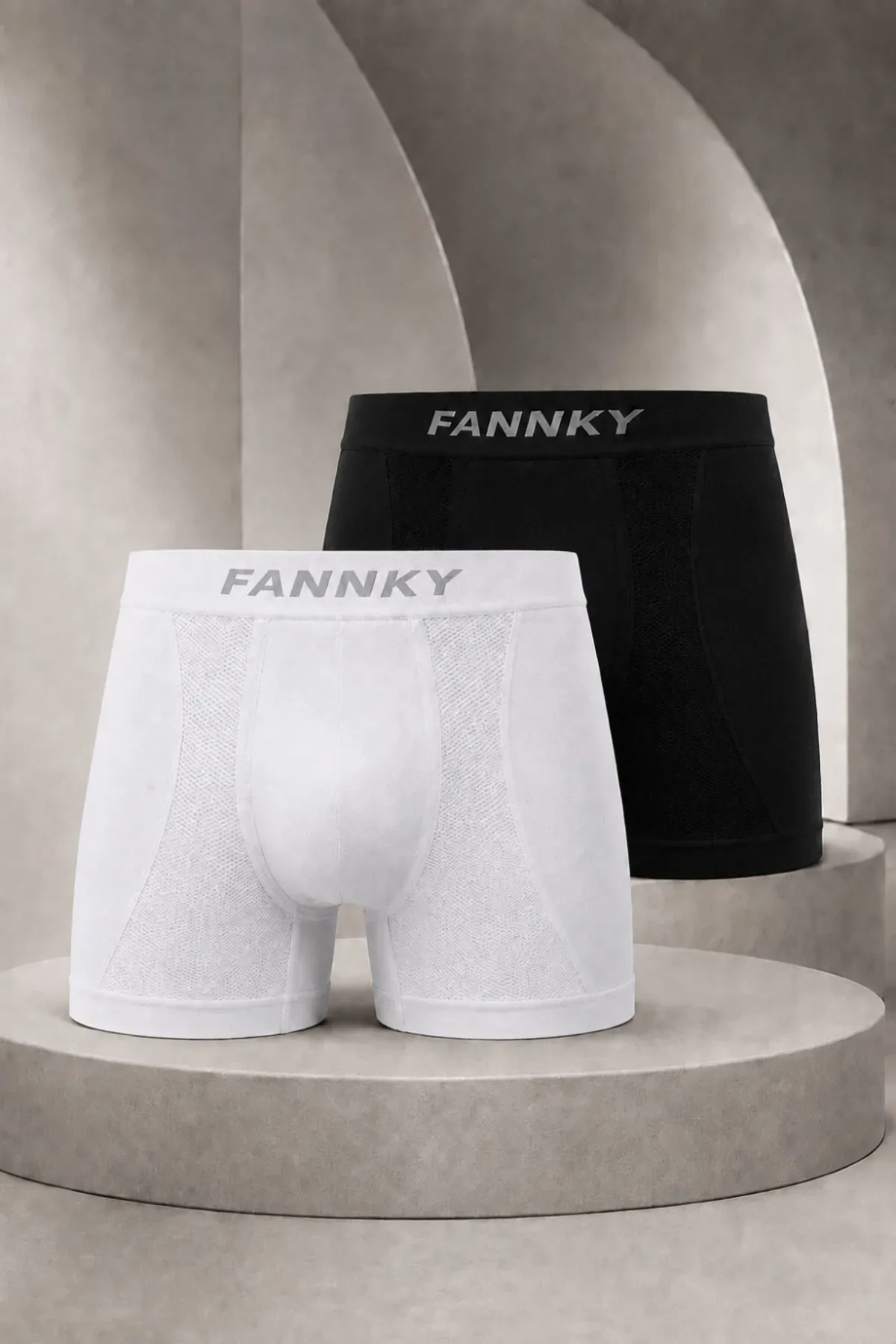 Erkek Casual Comfort Günlük 2 Li Boxer