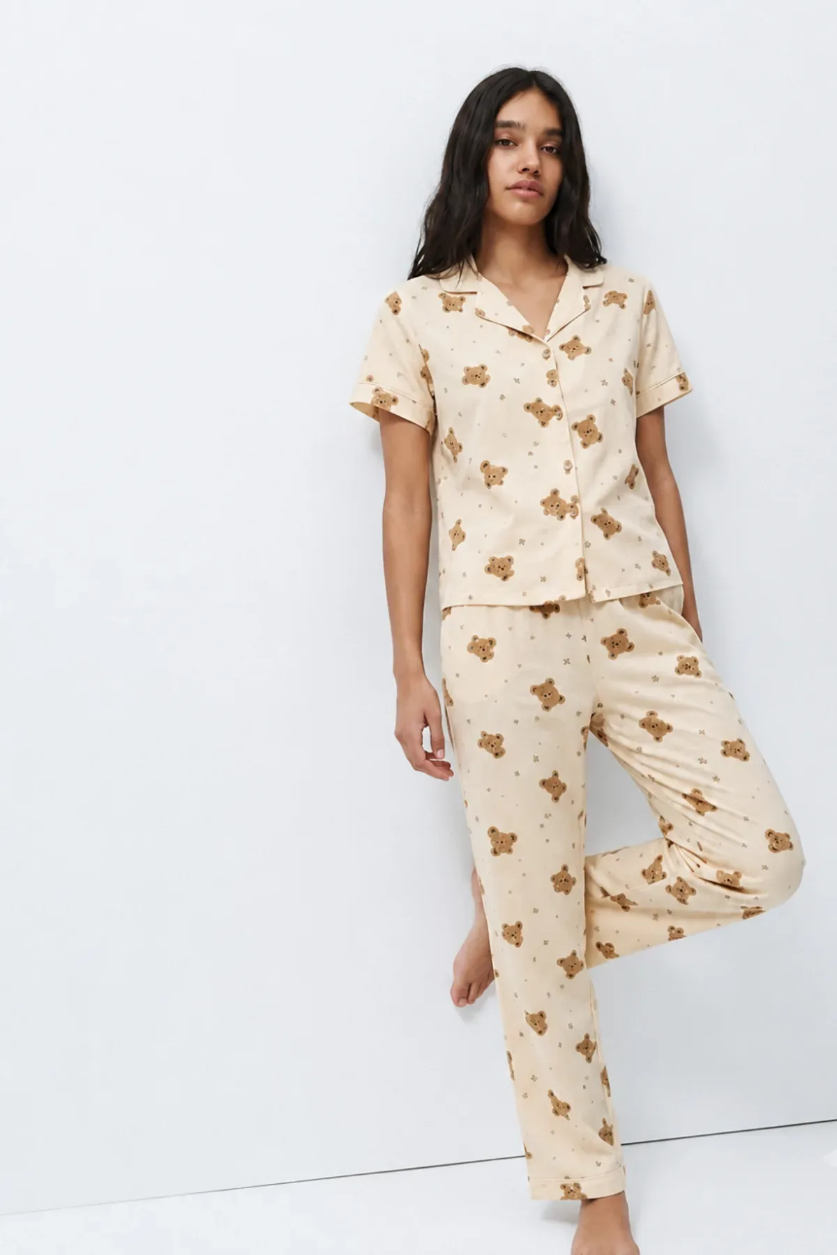 Standart Boy Elastanlı Pijama Takımı