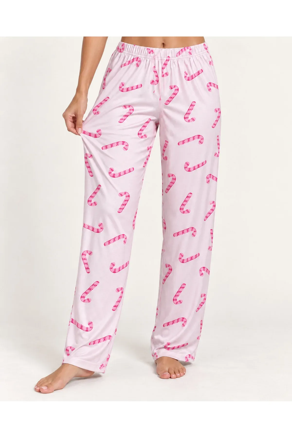 Kadın Premium Desenli Rahat Kesim Pijama Altı 4773